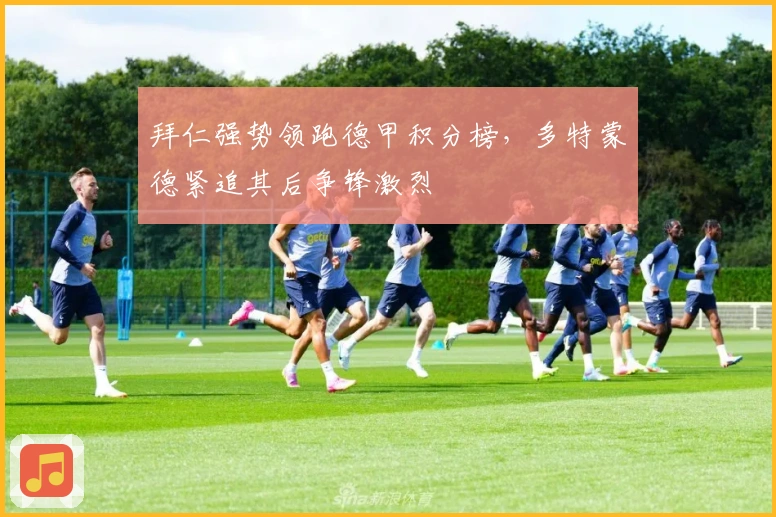 拜仁强势领跑德甲积分榜，多特蒙德紧追其后争锋激烈